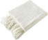Homiest Cozy 50 60 (50" 60", Decorative Knitted Throw Blanket with Fringe Soft & Tassel Blanket for Couch Sofa Bed- x x
