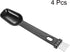 PATIKIL Coffee Espresso Brush: 4 Pack 2 in 1 White Grinder Clean Brush with Black Spoon