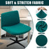 TOPCHANCES Dining Room Chair Covers,Stretchable and Waterproof Armless Criss Cross Chair Cover Slipcover, Wide Back Chair Protector, Seat Cover for Home Office Party Pubs Hotel