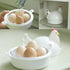 Chicken Shape Microwave Egg Cooker - 4 Eggs Capacity Boiler Steamer Poacher for Omelet & Hard-Boiled Egg