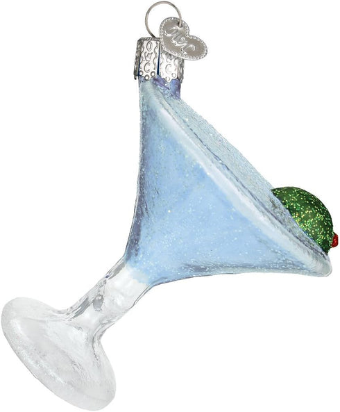 Old World Christmas Glass Blown Ornaments, Martini for Christmas Tree