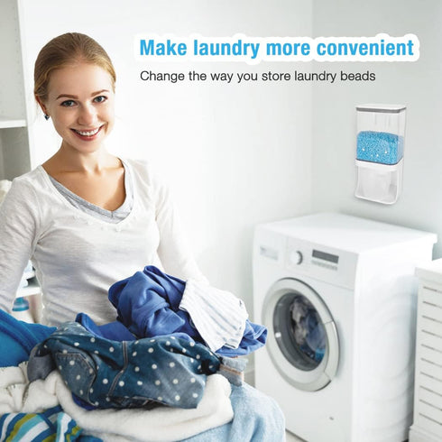 Conworld Laundry Beads Dispenser, Wall-Mounted Laundry Detergent Dispenser for Laundry Room Organization, Suitable