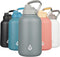 BJPKPK 1 Gallon Insulated Water Bottle - 128oz Dishwasher Safe with Metal Handle & BPA Free Lid