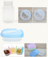Travel Spice Containers Kit with 3 Pcs 2.7 oz Liquid Spice Bottles, 3 Pcs 3.3 oz Sauce Bottle, 4 Pcs 2.7 oz Spice Box,