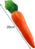 Tegg 3PCS Artificial Carrot Simulation Carrots Artificial Vegetables for Party Home Kitchen
