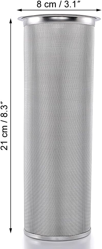 MODERNJOE'S Premium Infuser Cold Brew Coffee Maker for 2 Quart Wide Mouth Mason Jars. Cold Brew Coffee Filter. Iced Coffee and Tea. Heavy Duty Gauge 100 Micron Mesh 304 Stainless Steel by MODERNJOE'S