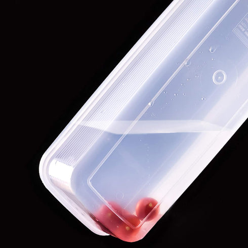 2Pcs Pasta Storage Container, Kitchen Spaghetti Food Storage Box with Lid for Noodles, Pasta, Eggs, Fruits Snacks