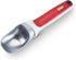 Zyliss Right Scoop Ice Cream Scoop, Ergonomic, Dishwasher-Safe for Gelato, Sorbet, Frozen Yogurt, Red