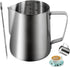 20oz 600ml Milk Frothing Pitcher, Large Capacity Stainless Steel Milk Coffee Cappuccino Latte Art Jug with Latte Art Pen