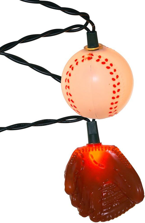 Kurt Adler UL 10-Light Ball and Glove Light Set
