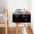 16 L Plastic Folding Storage Crates, Collapsible Plastic Crate, 2 Packs