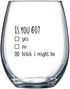 60th Birthday Gifts for Women and Men, Funny Wine Glass, 60 Year Old Party Supplies, 15oz