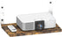Ardier Wall-Mounted Projector Shelf, Wooden Media Holder Holds Up to 24 lbs, Floating