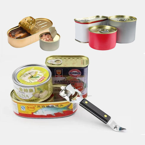 Manual Can Opener - Versatile 4-In-1 Kitchen Tool for Restaurants and Camping Trips (2)