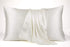 Lanest Satin-Silk Pillowcase Queen, White, Breathable, Super Soft, Cooling for Hair and Skin