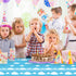 Uikeleexm 54 108 Inch(3 Blue Sky White Clouds Birthday Party Supplies Cartoon Story Tablecloth Party Table Cover