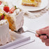 Cake Knife and Server Set - Stainless Steel Cake Cutter Set for Weddings, Birthdays, Parties