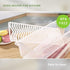 SILIVO Fruit Storage Containers for Fridge (3 Pack) - 1.5L Produce Saver Containers with Removable Drain Tray