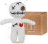 WenmthG Funny Positive Crochet - White Voodoo Doll - Emotional Support Animals