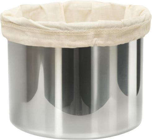 Reusable Jelly Strainer Bags, 100% Organic Cotton Juice Strainer Bags, Large, Washable, Biodegradable (3 Medium -