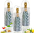 Wine Cooler Sleeve with Protector, Instant Cooling and Keeps Your Drink Cold, Wine Bottle Chiller for Red, White,