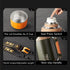 2QT 64oz 24 Large Coffee Vacuum for Hot Drinks Stainless Steel Insulated Bottle With Cup Handle Keeps Liquids Hot