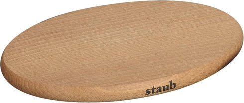 Staub Wooden Magnetic Trivet, Brown