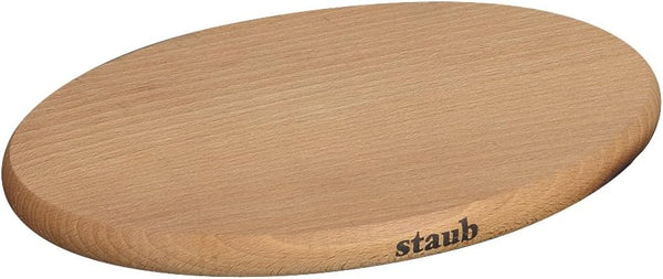 Staub Wooden Magnetic Trivet, Brown