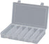 DURHAM Plastic Divider Box - 11x6-3/4 x1-3/4" with 6 Compartments and 5 Dividers