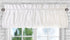 Ellis Curtain Stacey Sheer Balloon Valance, 60" x 15", White