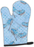 Caroline's Treasures BB7554OVMT Watercolor Cinderella Shoe in Blue Oven Mitt, Heat Resistant Thick Kitchen Mitt