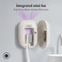 Upgraded UV Toothbrush Cover with Fan,Rechargeable Travel Toothbrush Case with Magnetic Holder&Wall Mount for Houshold