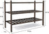 Dranixly 3-Tier Closet, RoomMocha Shoe Rack, Bamboo Stackable Shelf Storage Organizer, Stand for Entryway, Hallway