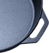 Pre-Seasoned 10 Inch Cast Iron Skillet, Deep Frying Pan with Two Silicone Handles for Stovetop, Induction, Oven