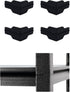 Whalen Post Insert Corner Connector for Shelving, Black Corner Connector for Costco Shelving Units