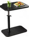 C Table End Table Adjustable Height,Laptop Table for CouchBedReading Nook,C Shaped End