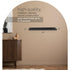 Kiera Grace Floating Shelves for Wall - Pack of 1, 23" L x 4" W x 2" H, Easy to Assemble, Black
