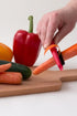 Cestari Kitchen Best Vegetable Peeler, Limited Edition Red Ceramic Veggie Peeler