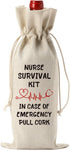 Nurses Gifts for Women Wine Bag, Cool Gifts for Nurses, Nurses Day Wine Bag, Retirement Appreciation Birthday
