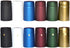 nicebottles Black Shrink Capsules, 28x50mm, Pack of 30, Compatible with 5oz & 10oz Bottles