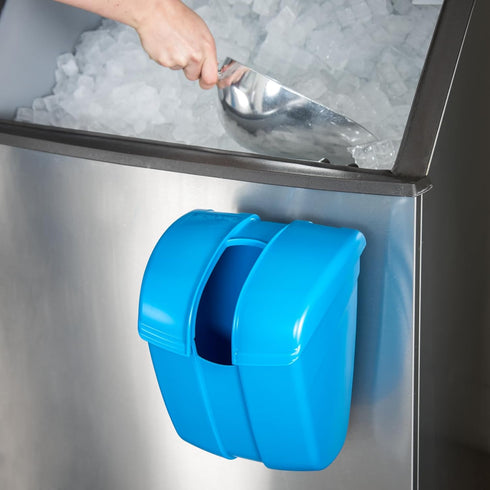 San Jamar SI2000 Saf-T-Ice Plastic Scoop Caddy, 86 oz, Blue