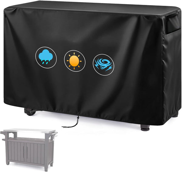 Prep Table Cover for Keter Unity XL Portable Outdoor Table, 50inch BBQ