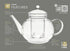 2 2-in-1 Teabloom Stovetop & Microwave Safe Glass Teapot with Removable Loose Tea Glass Infuser Includes Blooming Teas
