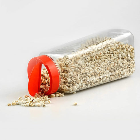 Yopay 8 Pack Large Spice Jar, 32oz Seasoning Shaker, Plastic Container with Red Dual Shake Lid