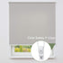 SelfTek 2 Set 25mm Roller Blind Fittings Plastic Brackets with Beaded Chain Replacement Repair Kit