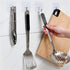 Heavy Duty Adhesive Wall Hooks, 30lb Ceiling Hooks for Kitchen Bathroom, 25pcs