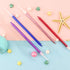 12 Count Long Thin Red Birthday Cake Candles with Holders for Birthday, Wedding Party, Cupcake Decorations