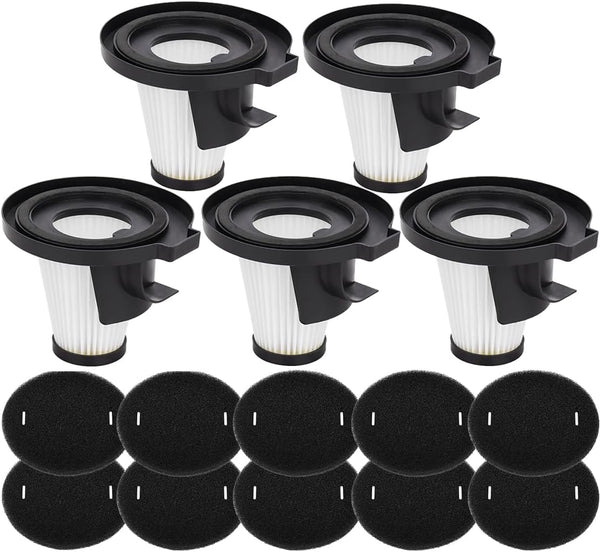 JoaSinc Replacement Filters for Ionvac ZipVac 3-in-1 Corded Upright/Handheld Floor and Carpet Vacuum