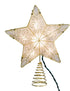 Kurt Adler UL1881 Gold Reflector Star Treetop, 10 Light, 8.5-Inch