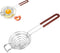 Stainless Steel Egg Yolk White Separator with Long Handle, Kitchen Baking Tool